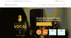 Desktop Screenshot of nashvillevocalstudio.com